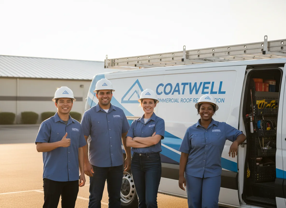 Commercial roof coating company in Nashua, MN